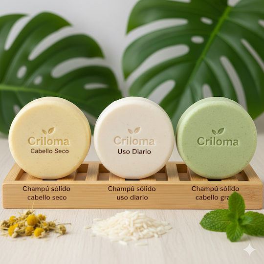 Champú sólido natura